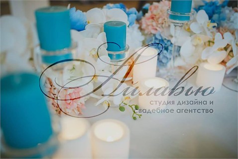 Agenția  "I love you" — culoarea preferată a mireselor pentru decorul nunții